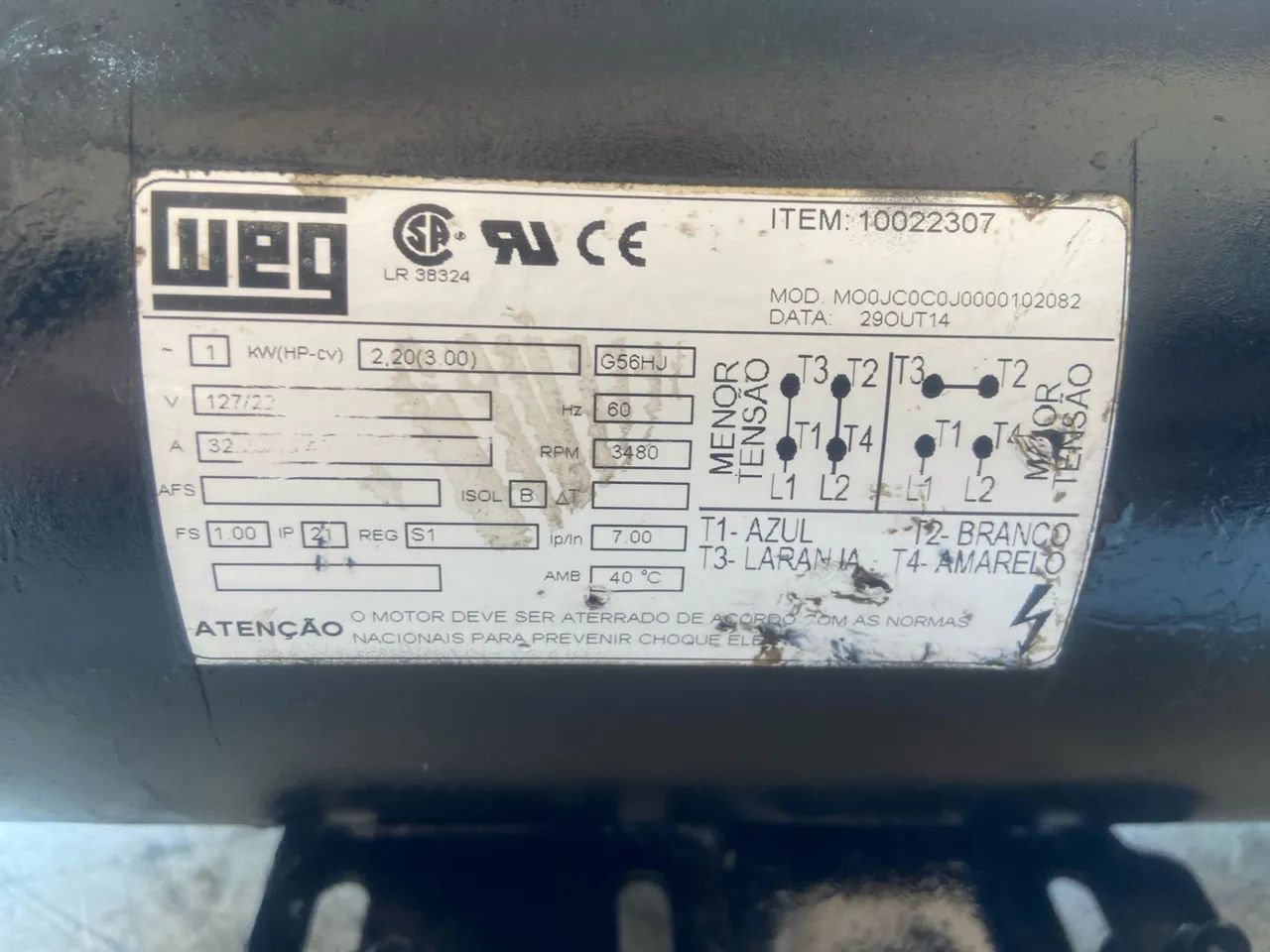 Bomba d'água para piscina Dancor/ weg 3 cv  - Foto 6