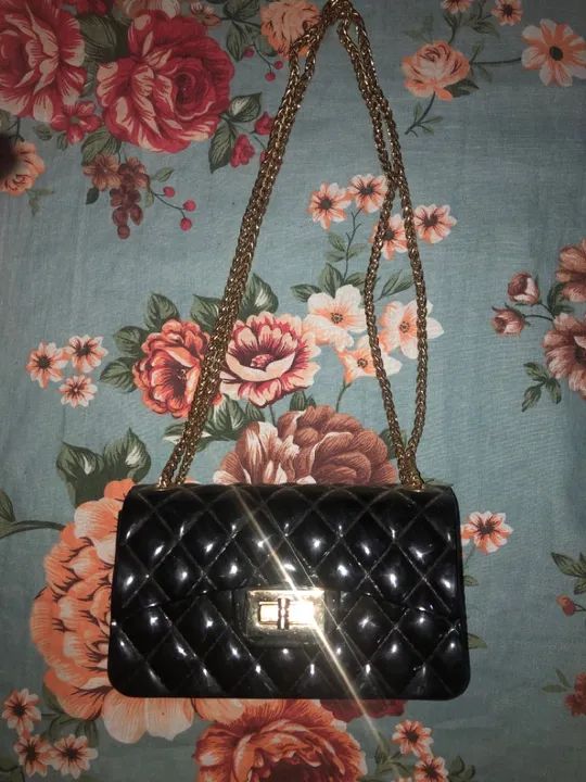 bolsa preta de ombro  - Foto 4