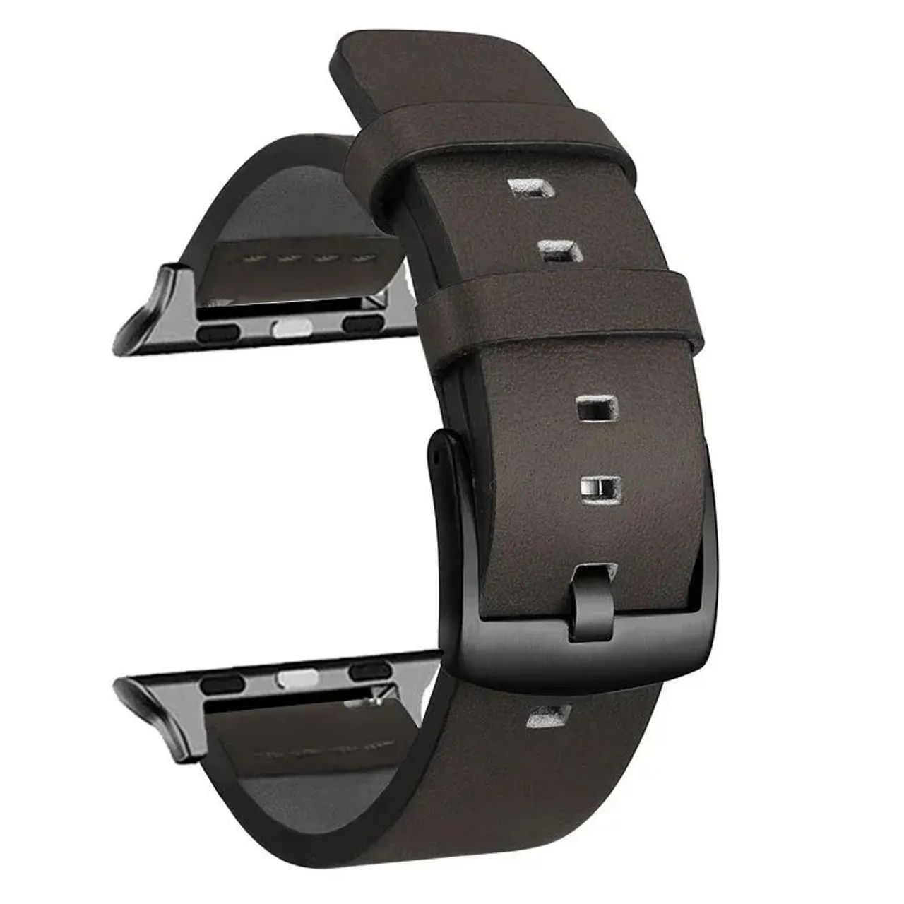 Pulseira De Couro Para Apple Watch 42/44/45/49mm - Foto 4