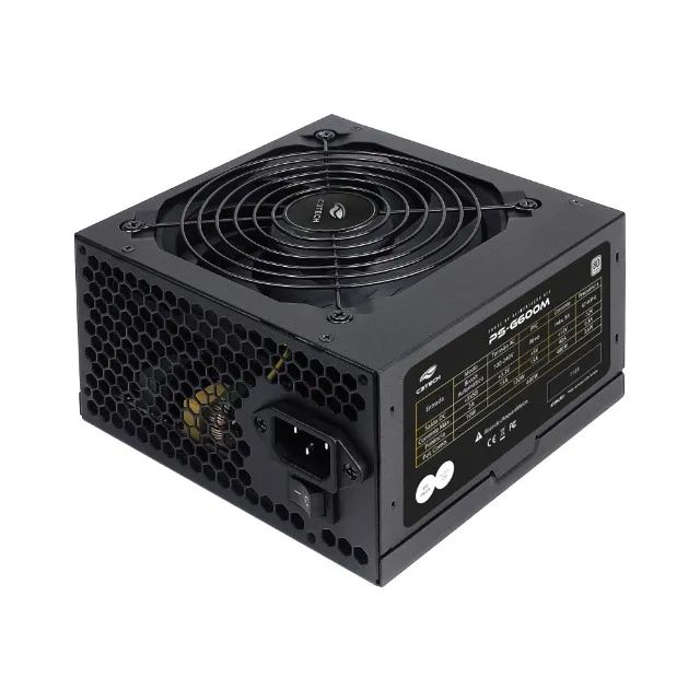 Fonte ATX 600W Real PFC Ativo 80 Plus White C3Tech - WZetta - Foto 3