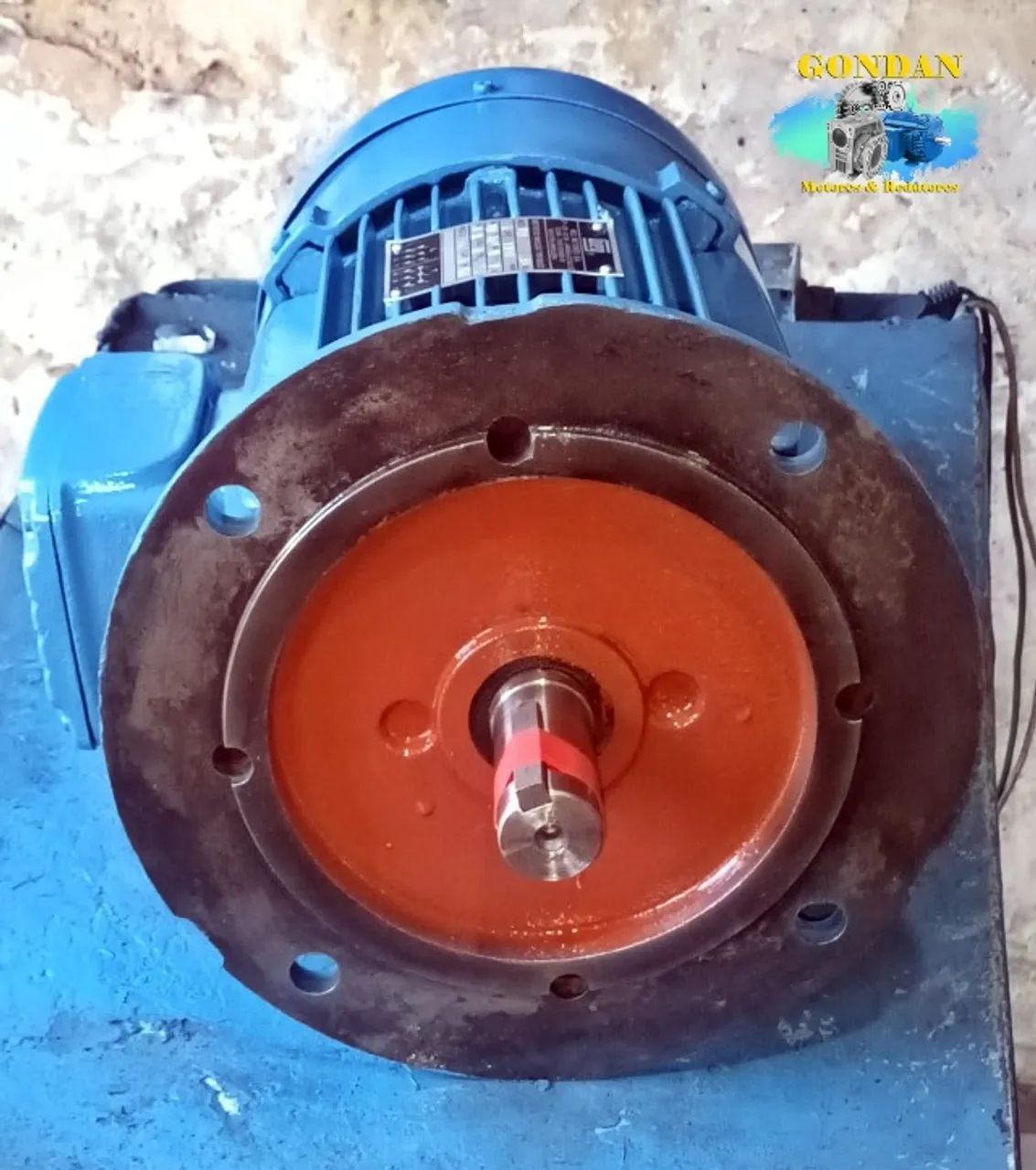 Moto Freio WEG 5cv (3,7kw) 4 Polos 1710rpm Trifásico 220v/380v - Foto 3