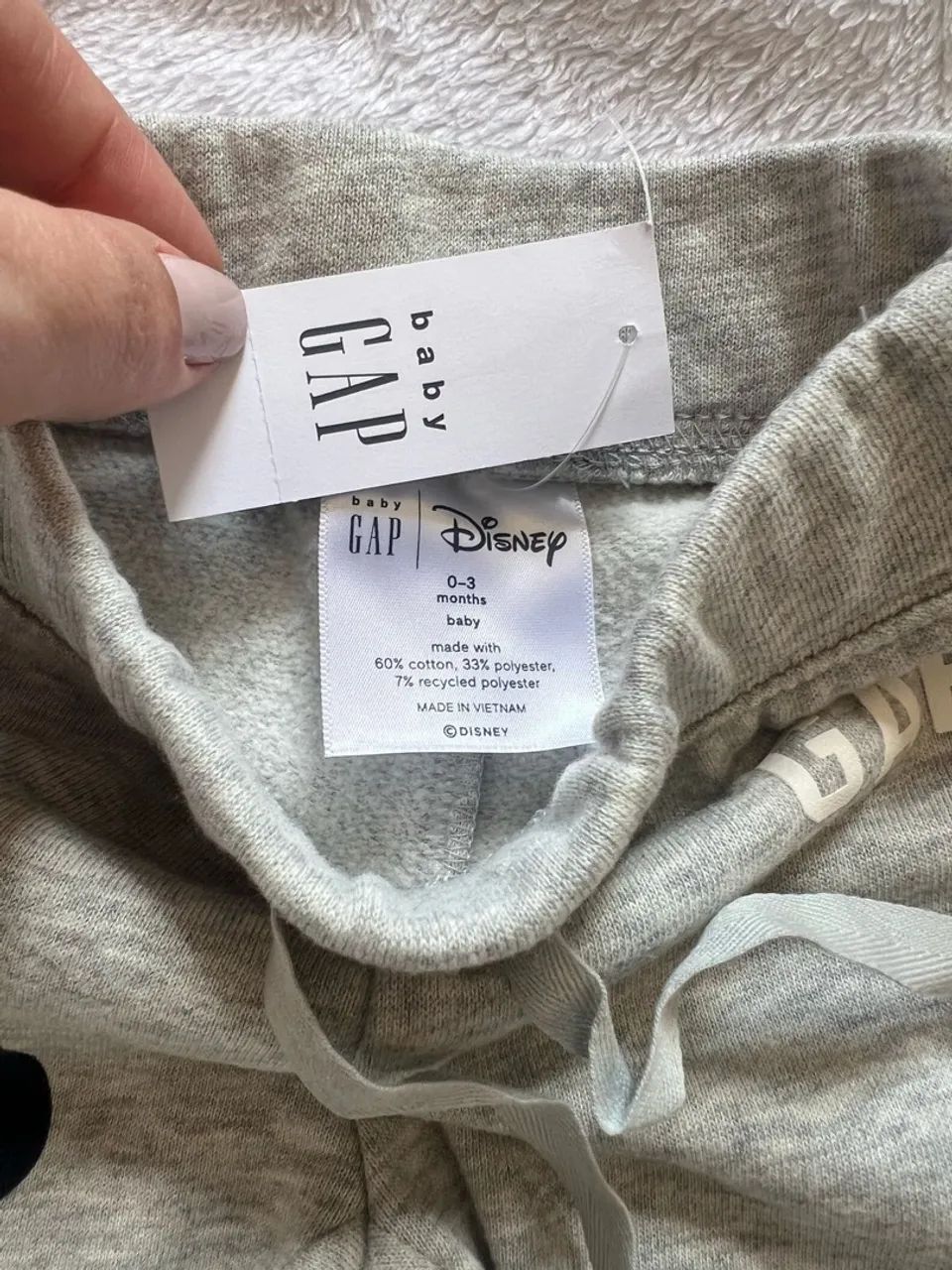 Calça moletom GAP 0-3 meses