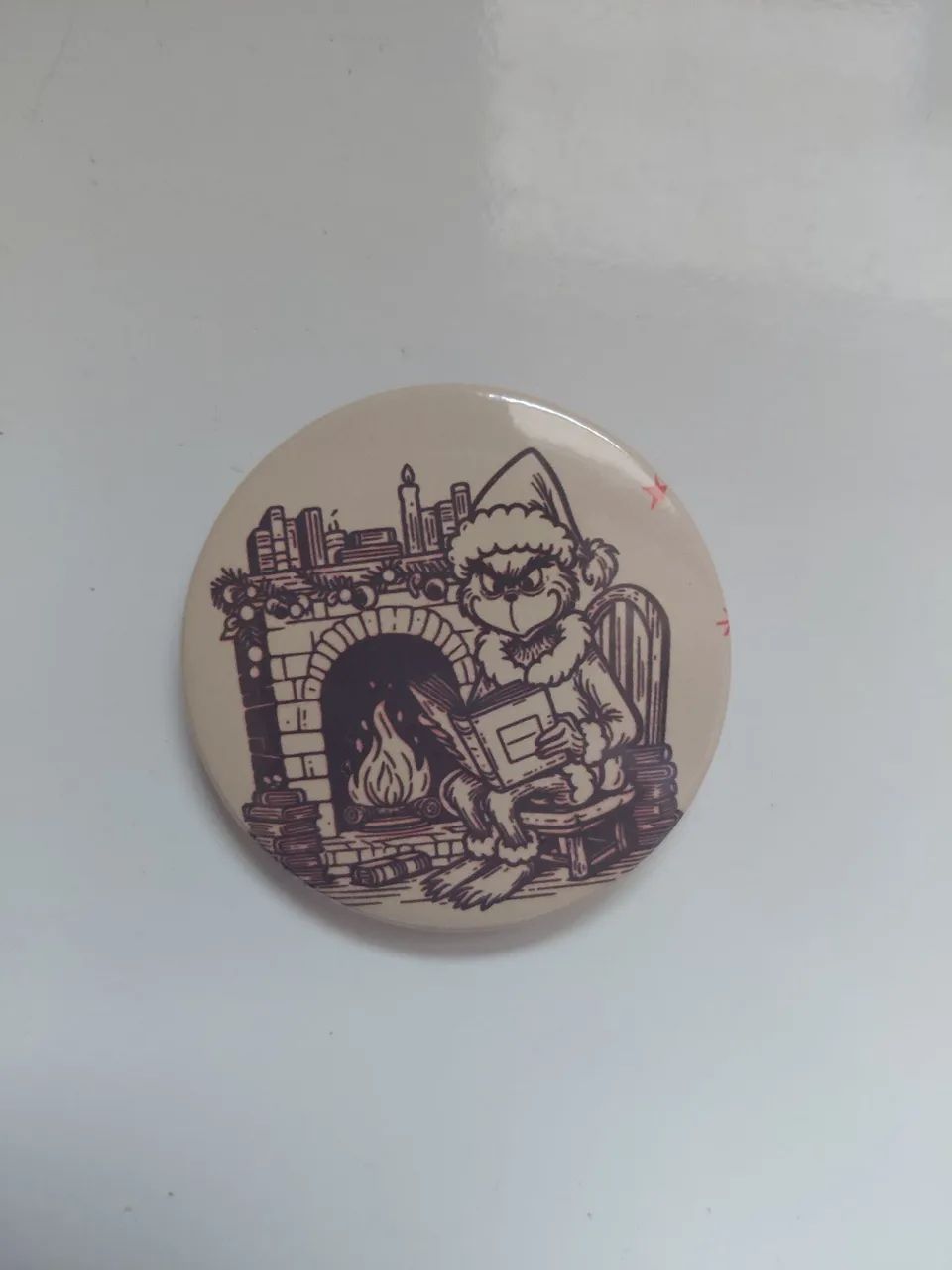 Button/broche/pin do Grinch. - Foto 2