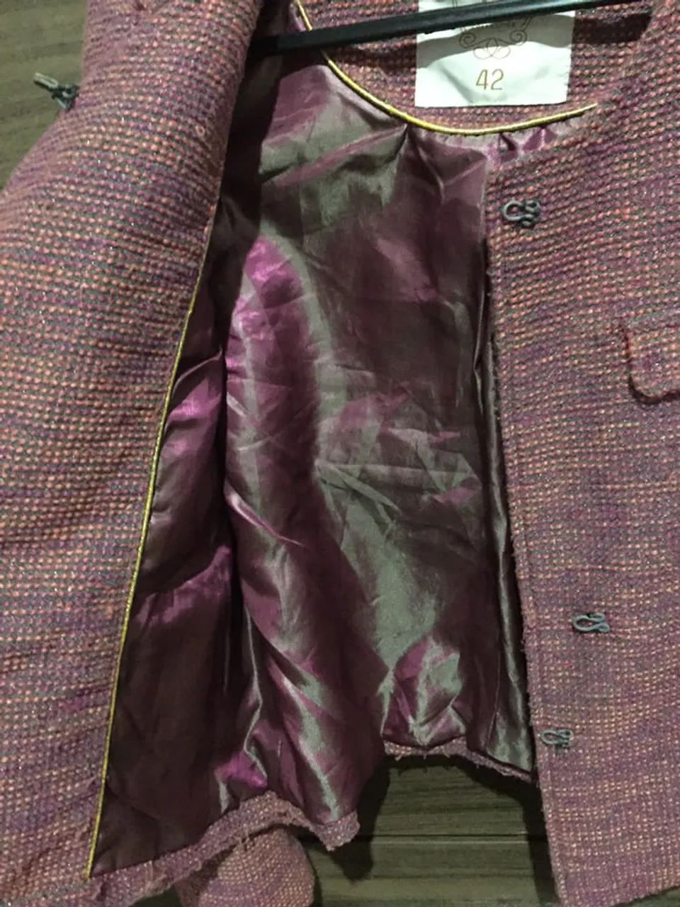 Casaquinho de tweed - Foto 2