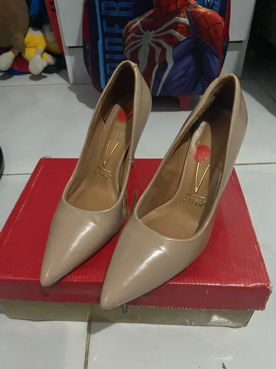 Sapatos de Salto Alto Nude