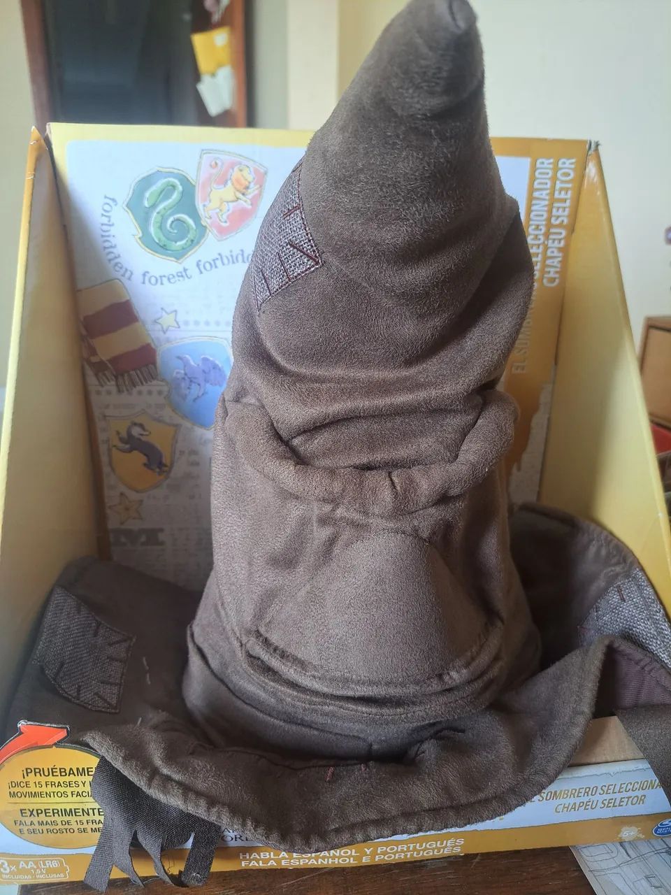 Chapéu seletor harry potter wizarding world  - Foto 5