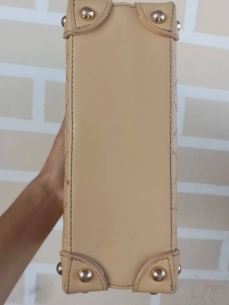 Bolsa Carmen Steffens Bege - Foto 3