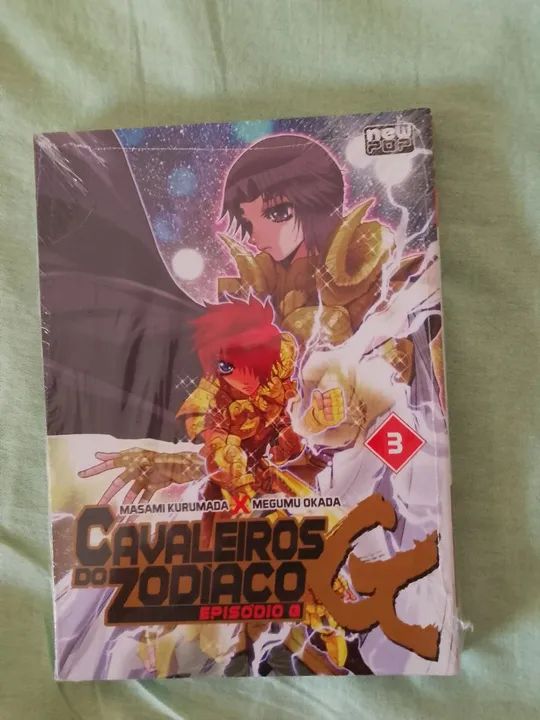 Cavaleiros do Zodíaco - Episódio G New POP - Volumes 1, 2 e 3 lacrados  - Foto 4