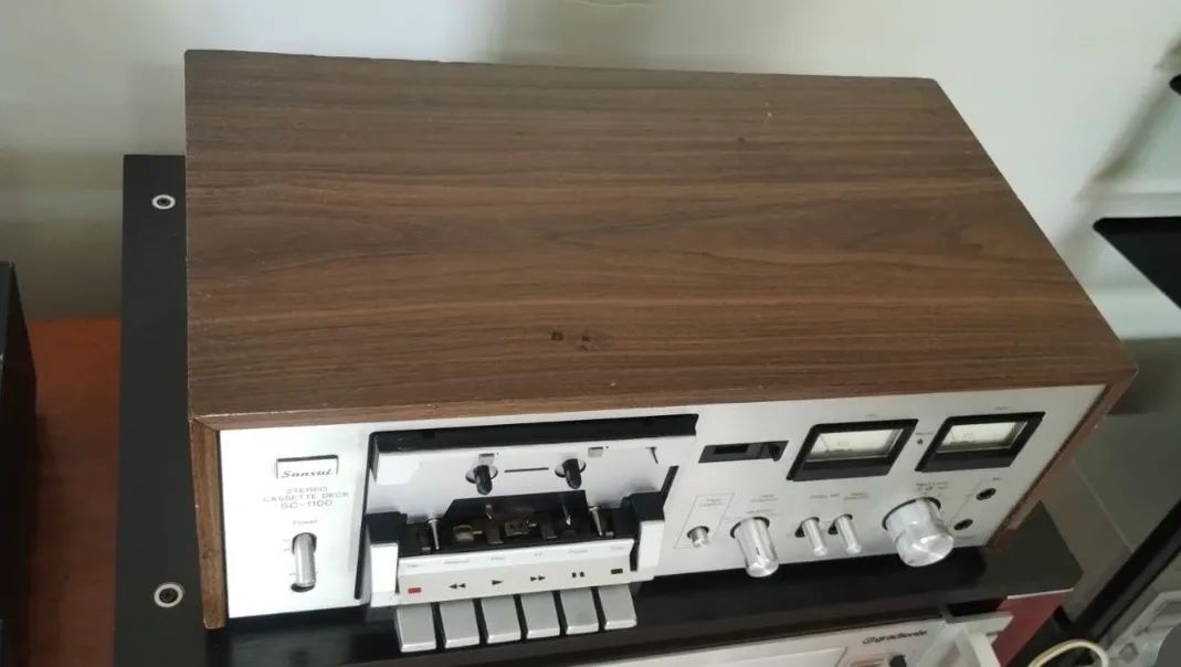 Excelente tape deck sansui sc 1100 - Foto 2
