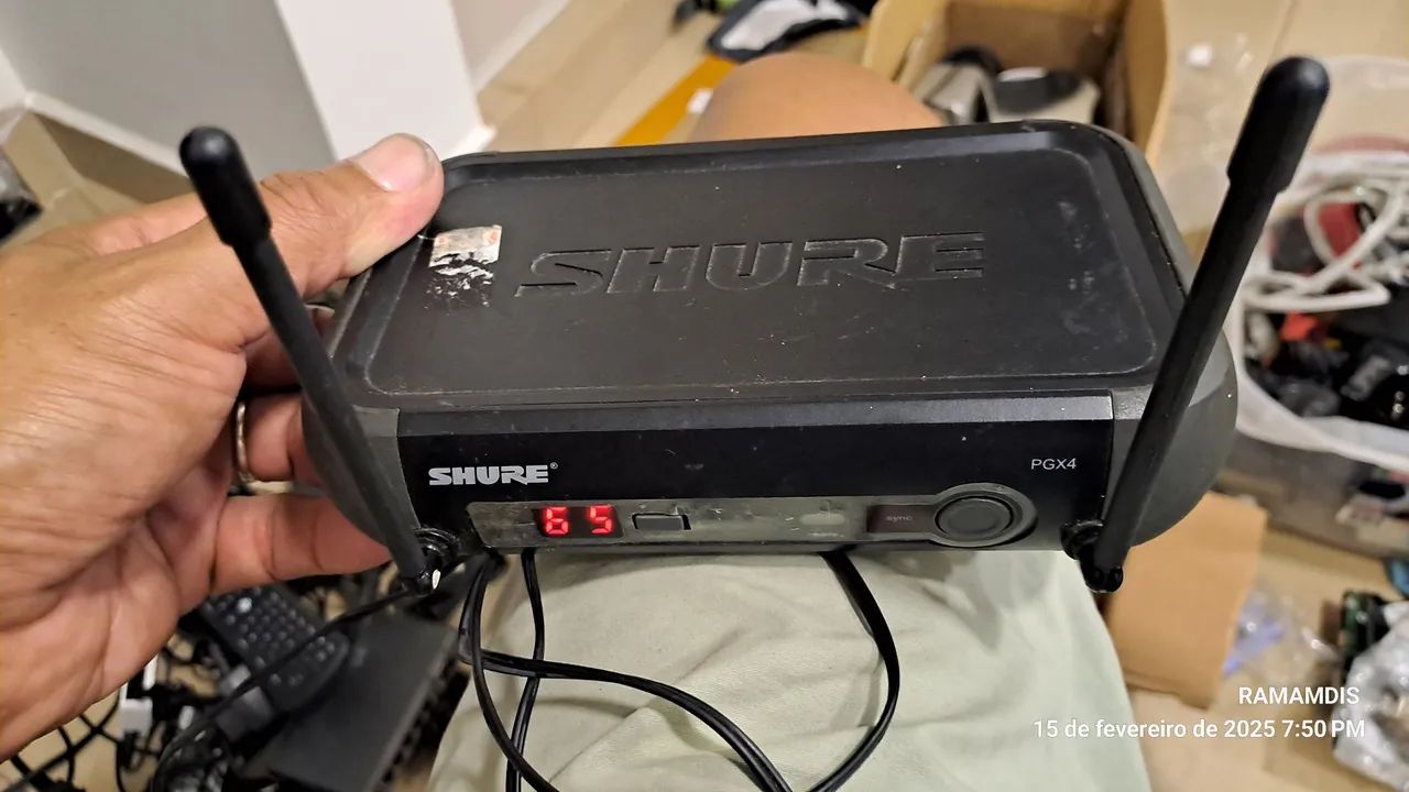 Base Microfone sem fio Shure - Foto 3