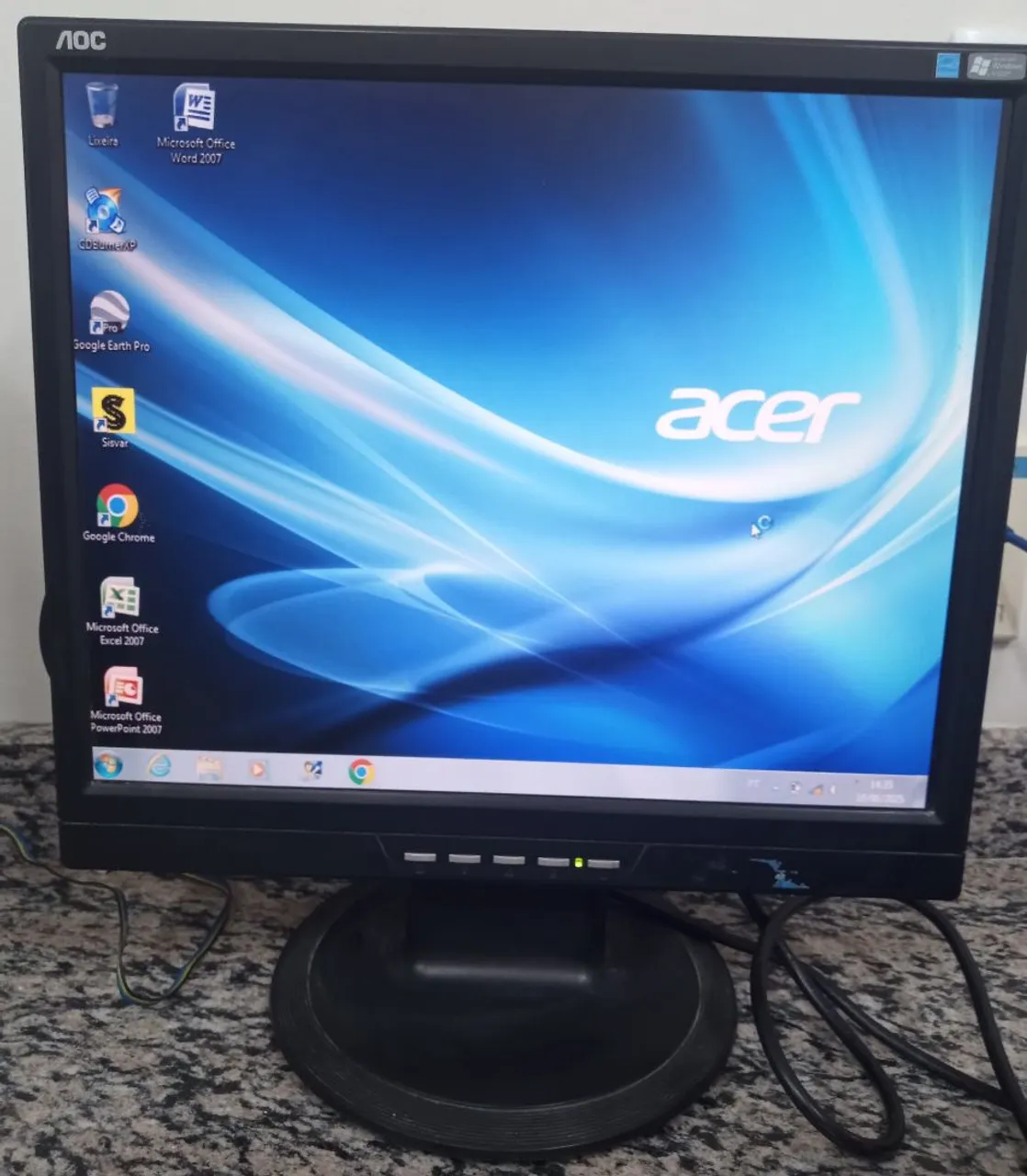 Monitor AOC 17 polegadas