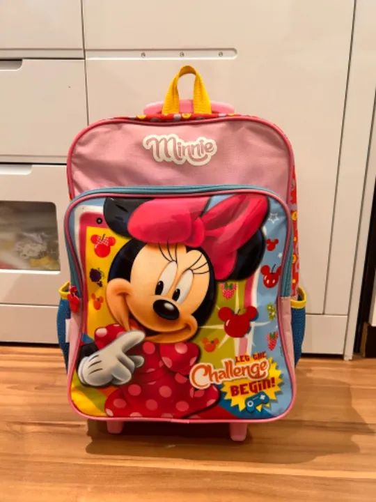 Mochila de rodinha da Minnie