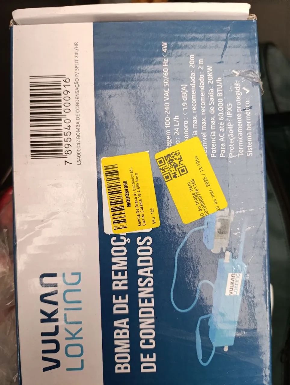 Promoção bomba de dreno ar condicionado nova - Foto 4