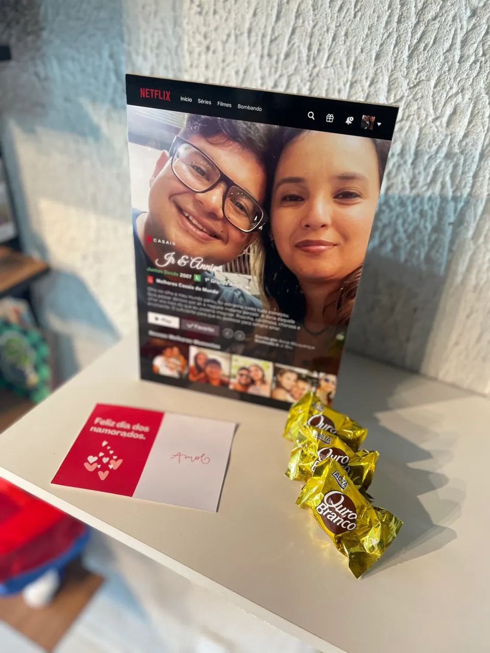 Quadro Netflix em Mdf 