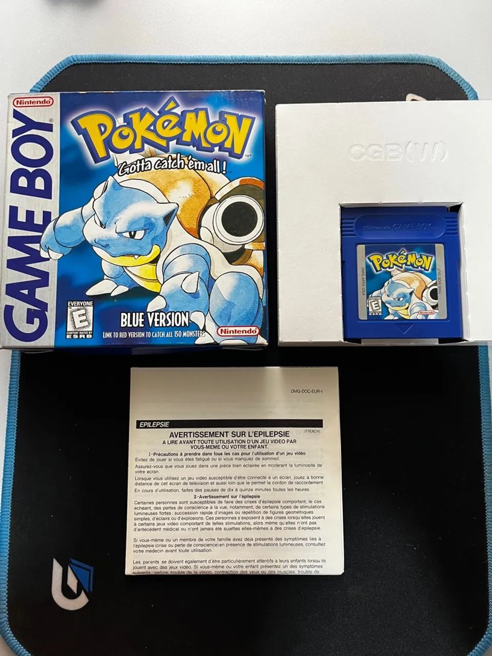 Pokémon Blue Original - Game Boy - Com caixa - Jogos de Vídeo Game ...