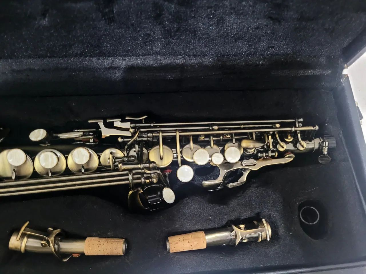 Sax soprano Condor Css42 Excelente Oportunidade vendo Troco - Foto 4