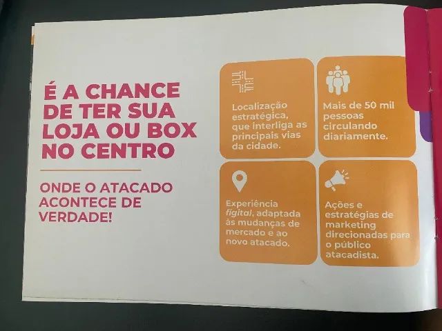 Box 2.17m² no ESTAÇÃO FASHION setor laranja Centro - Foto 4