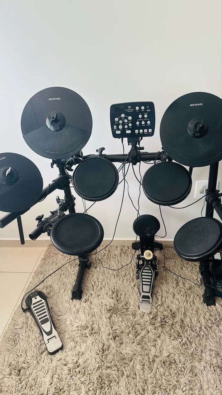 Bateria eletrônica Michael ddm100 - Foto 4
