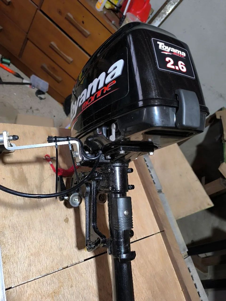 Motor de Popa Toyama 2.6 HP 10h de uso!!