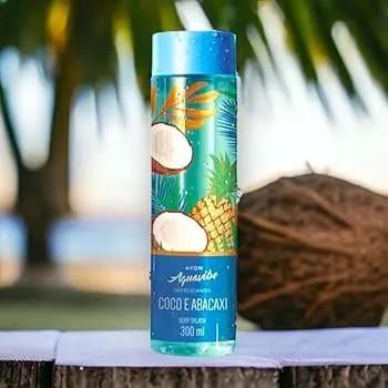 Body Splash Avon Aquavibe Coco e Abacaxi 300ml
