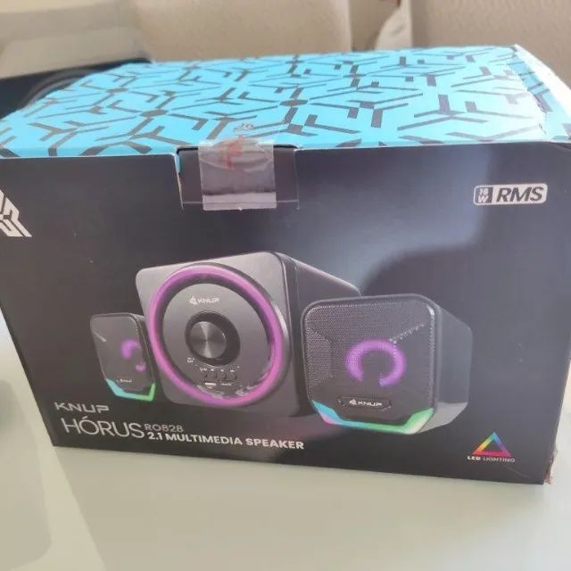 Caixa de som Multi Funções Knup Kp-ro828 Para Computador - Foto 3