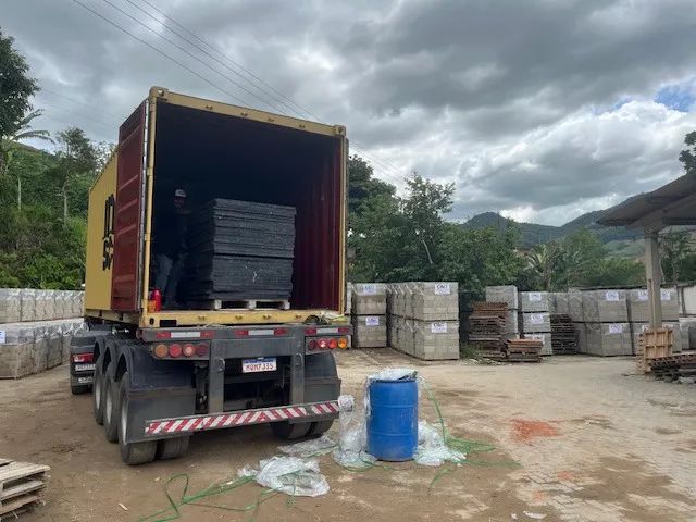 Placa fibra blocos de concreto - Foto 3