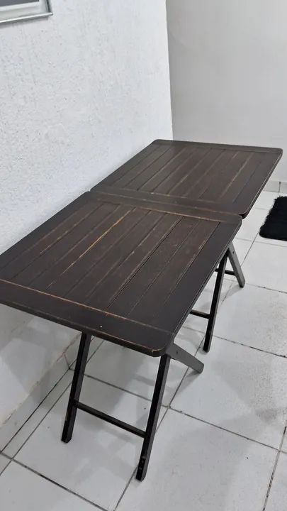 Mesa Dobrável de Madeira