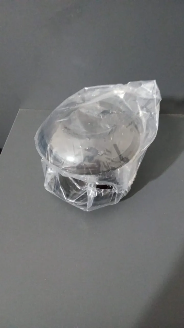 Puxador Redondo Para Porta De Vidro 1 Furo