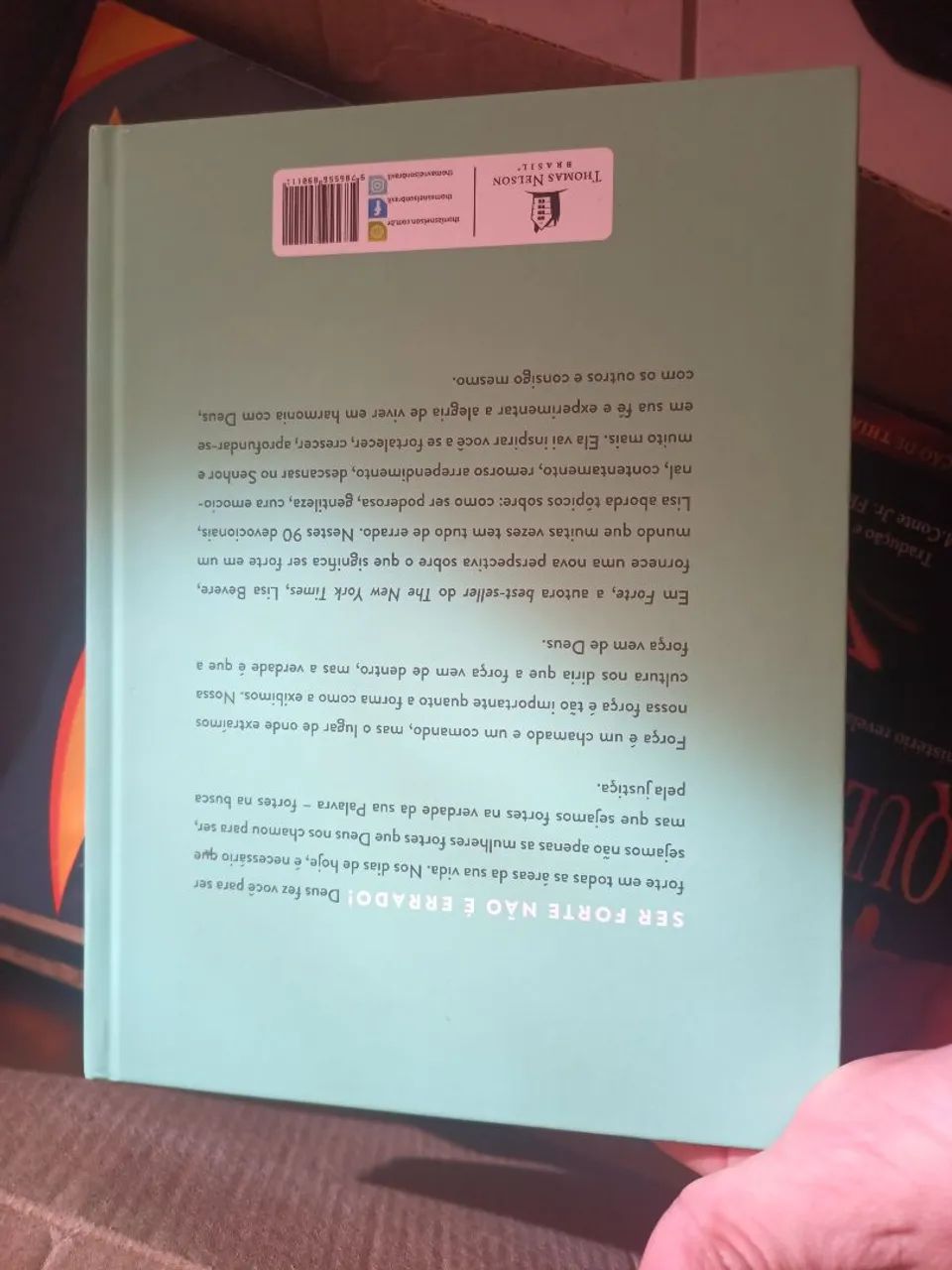 Livro Forte - Devocionais para uma vida poderosa e apaixonada - Foto 2