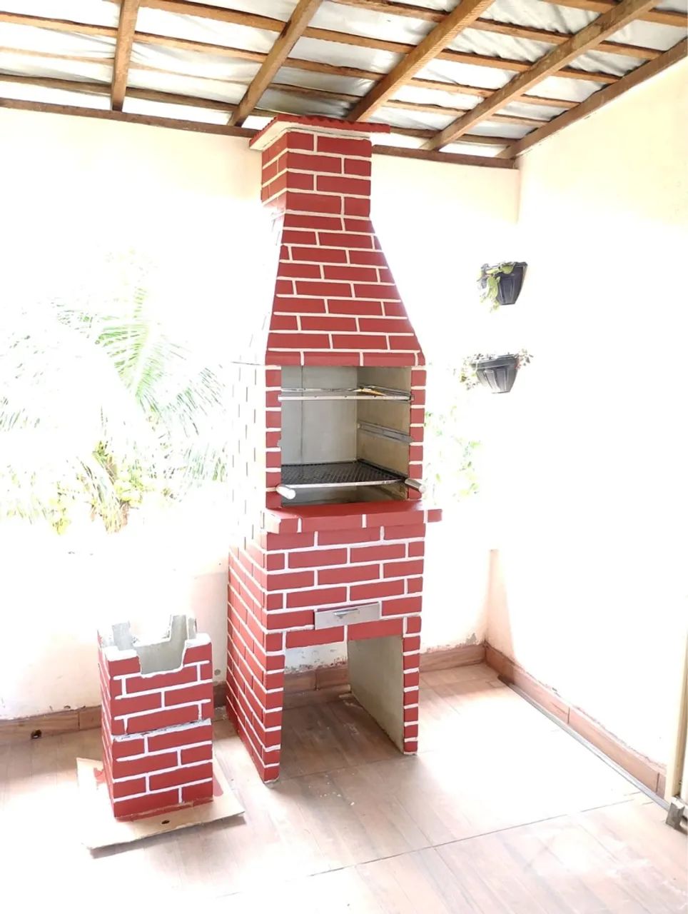 Churrasqueira de tijolinho - Foto 2
