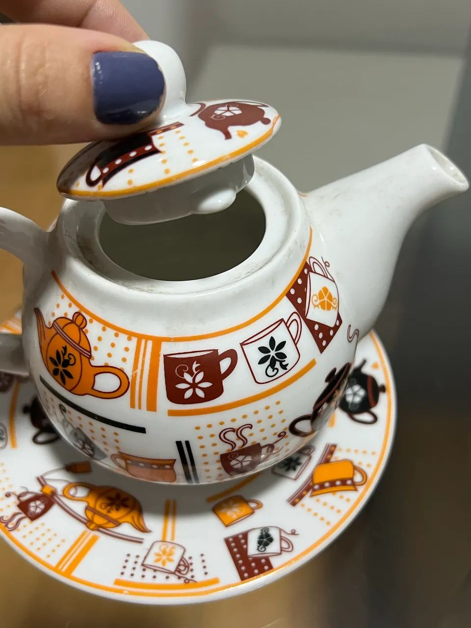 Bule de chá ou café  - Foto 3