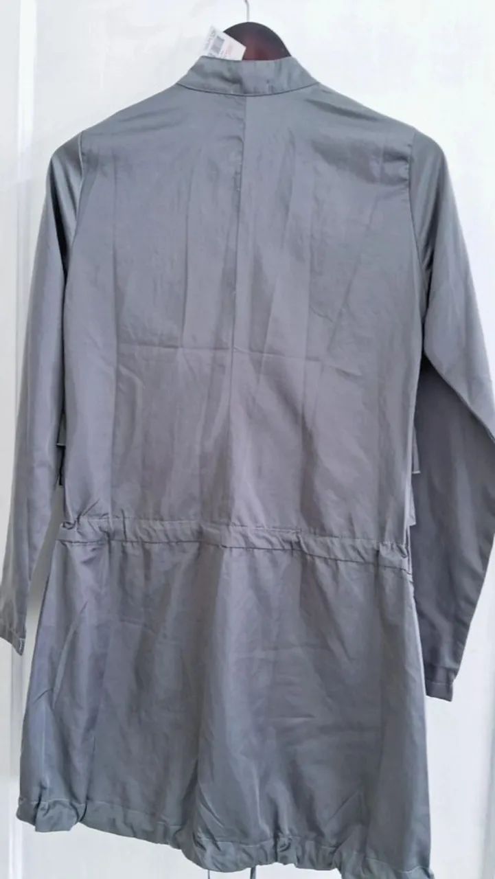 Vestido Parka Trimix tam 40 moda Boho - Foto 5