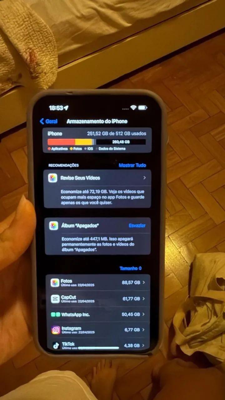 Iphone 15 plus 512gb NOVO IMPECAVEL  - Foto 5