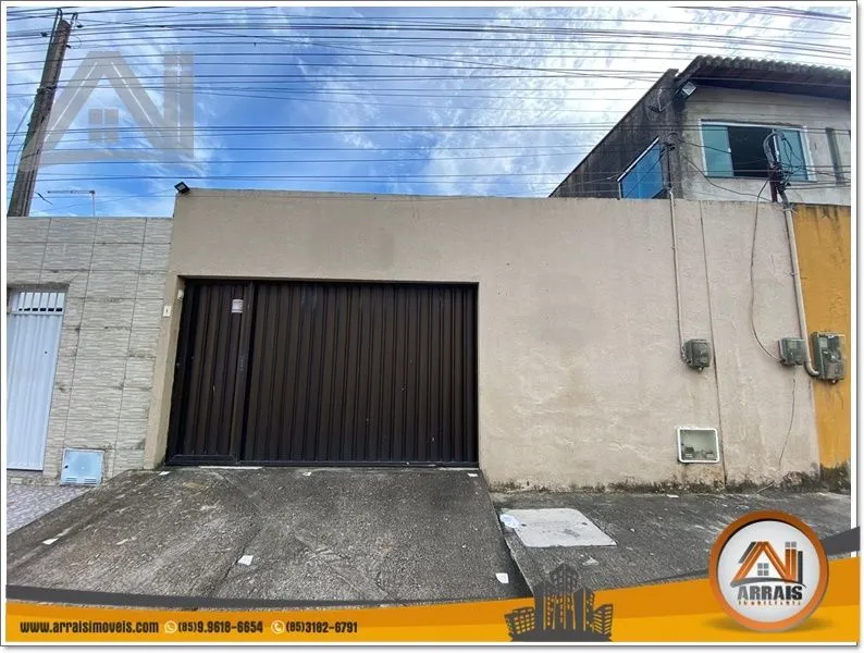 TERRENO COM CASA À VENDA, 198 m² por R$ 290.000 - Bonsucesso - Fortaleza/CE