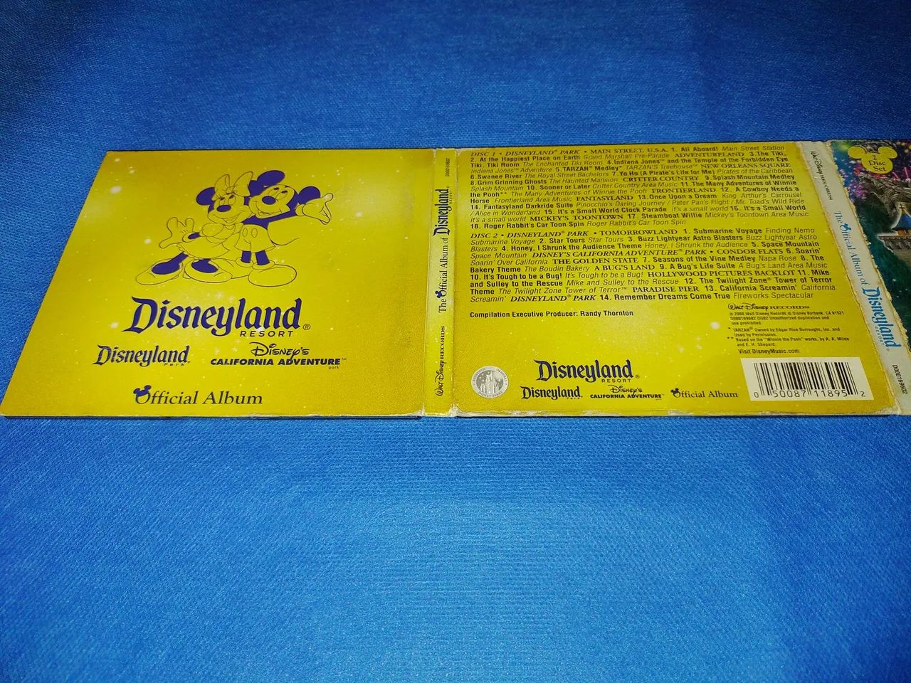 Cd Walt Disney, duplo, importado, com folheto, bom estado. - Foto 4