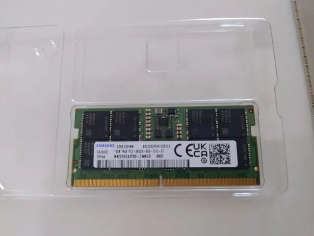 Mémoria Ram Samsung DDR5 16gb SODIMM 5600mhz notebook - Memória