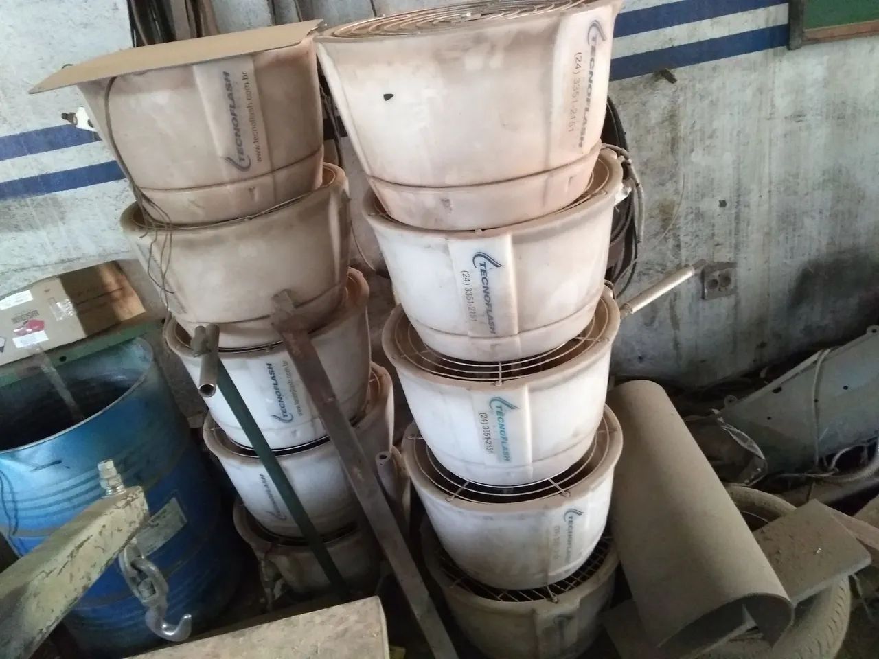 Ventiladores industriais alicate hidráulico picador papel LEIA O ANÚNCIO 