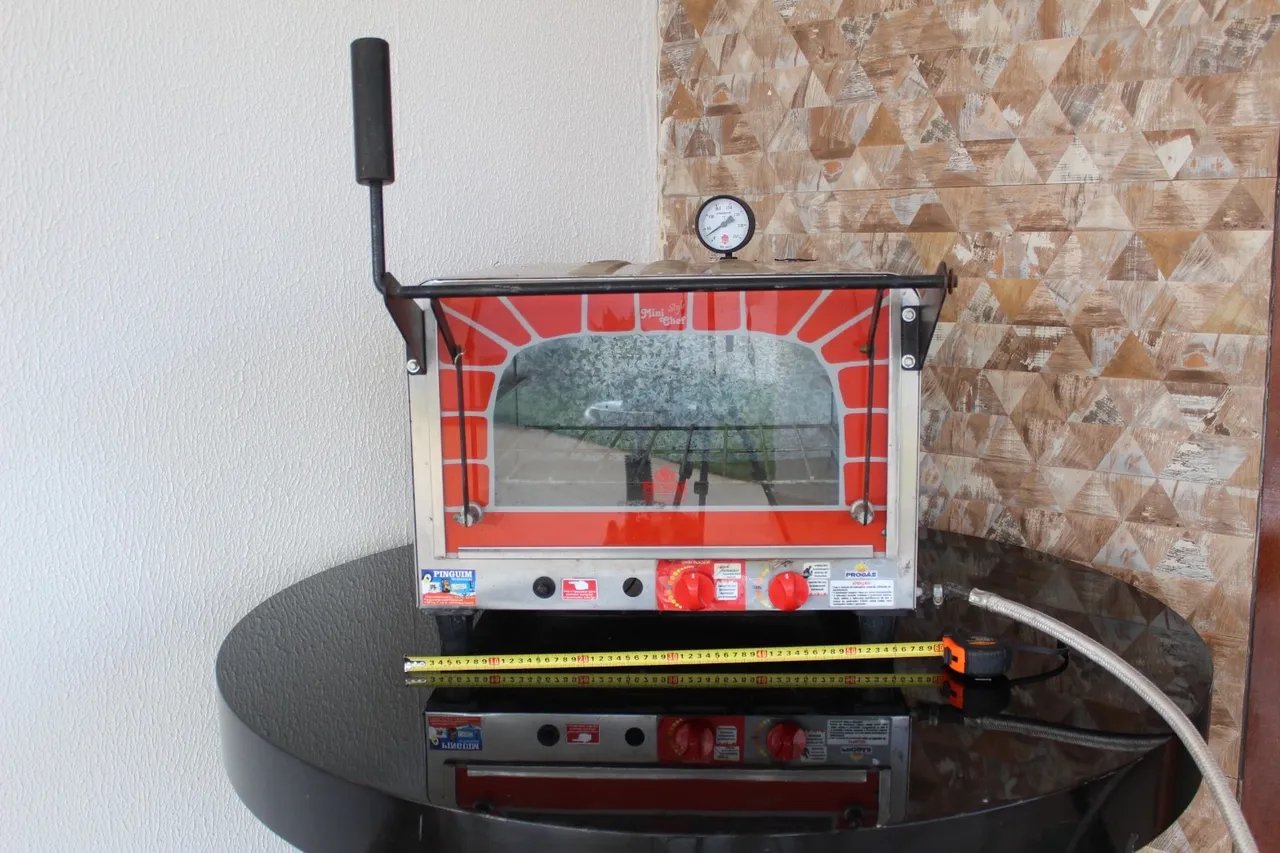 Forno de pizza Mini Chef a gás