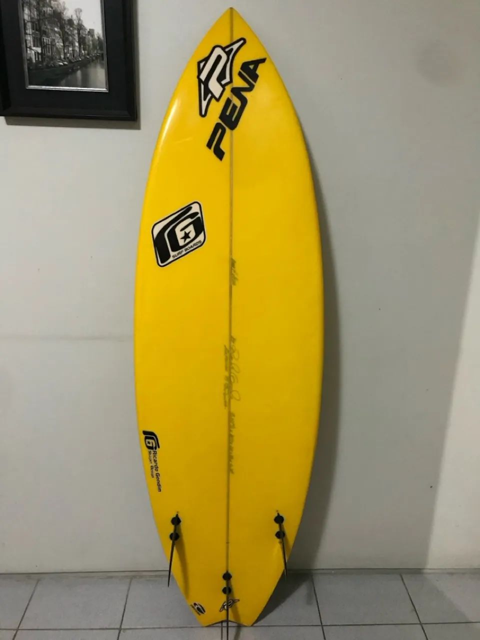 Prancha de surf Pena bem conservada 