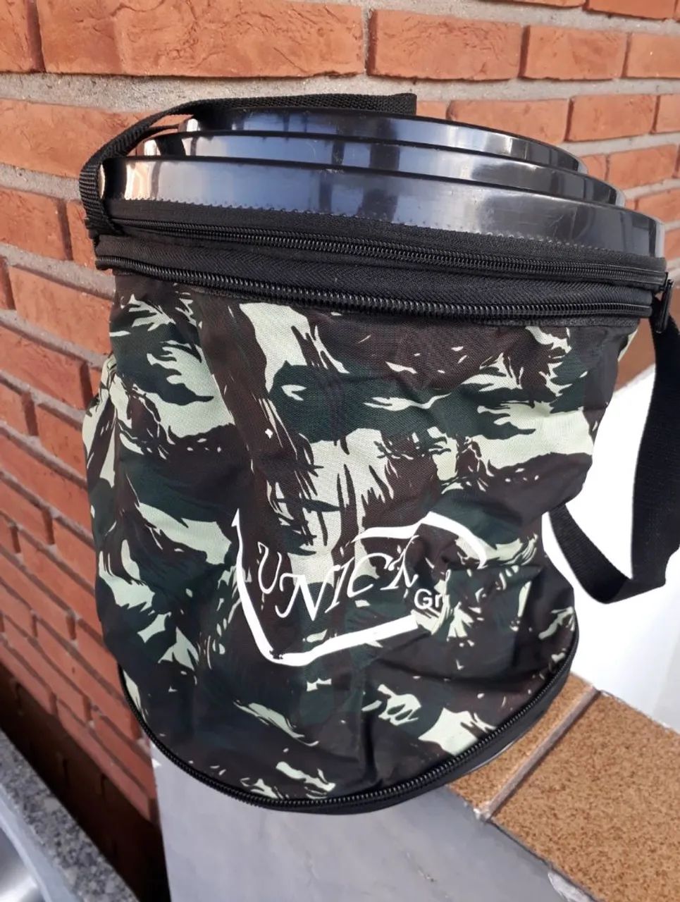 Linda Bolsa térmica camuflada compacta! FAVOR LER DESCRIÇÃO!