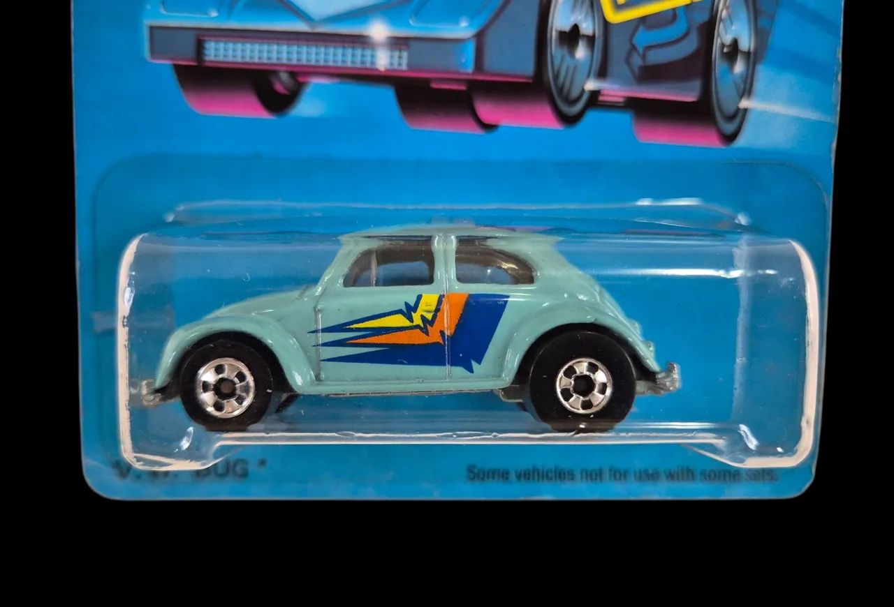 Hot Wheels Raro Speed Fleet VW Beetle VW Bug 1989 - Foto 4