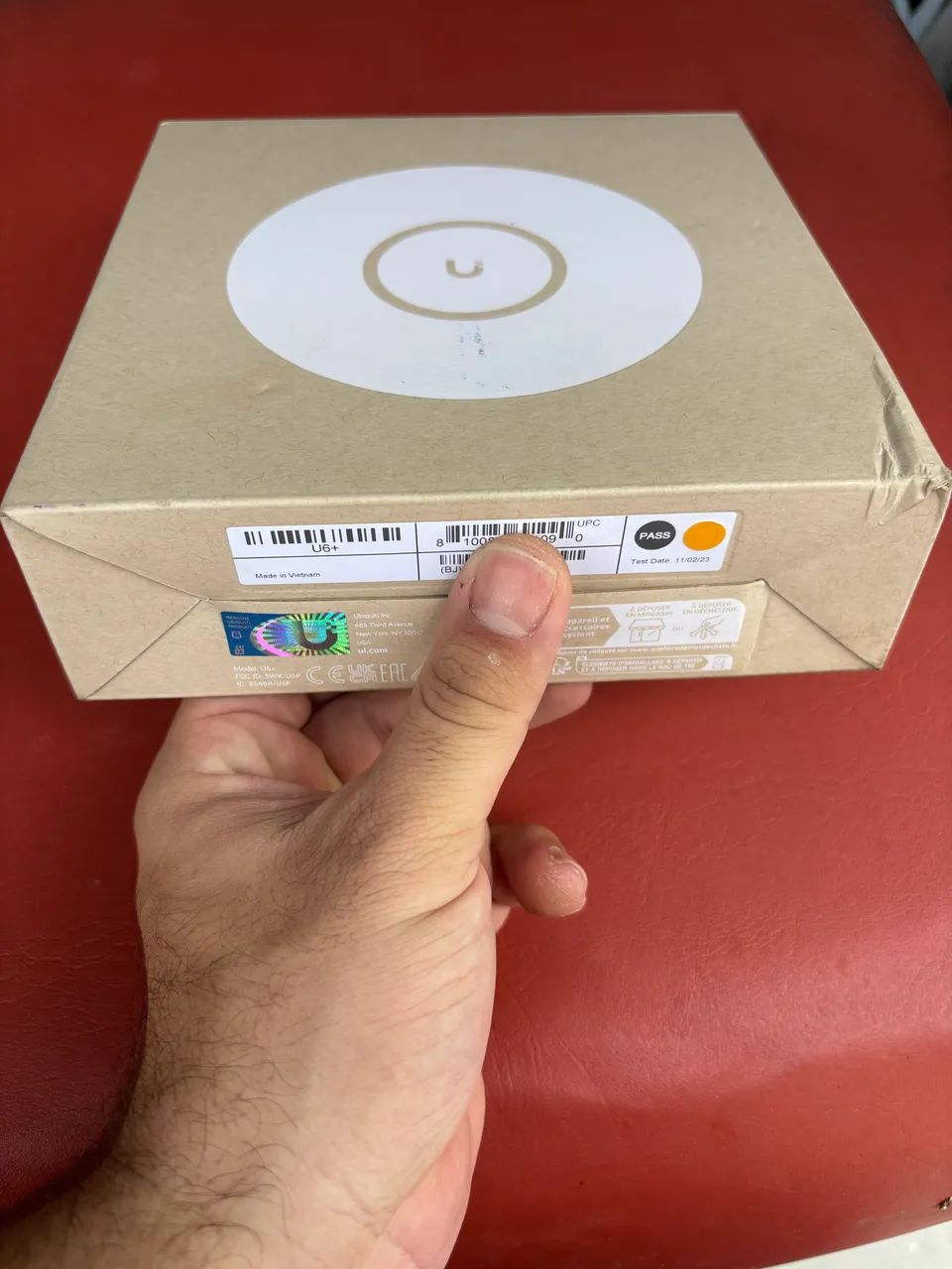 UniFi U6+ com Fonte de 48v