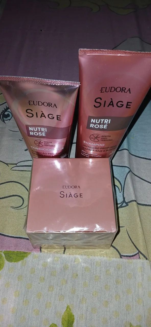 Vendo kit Eudora siage shampoo,condicionador e a máscara  - Foto 2