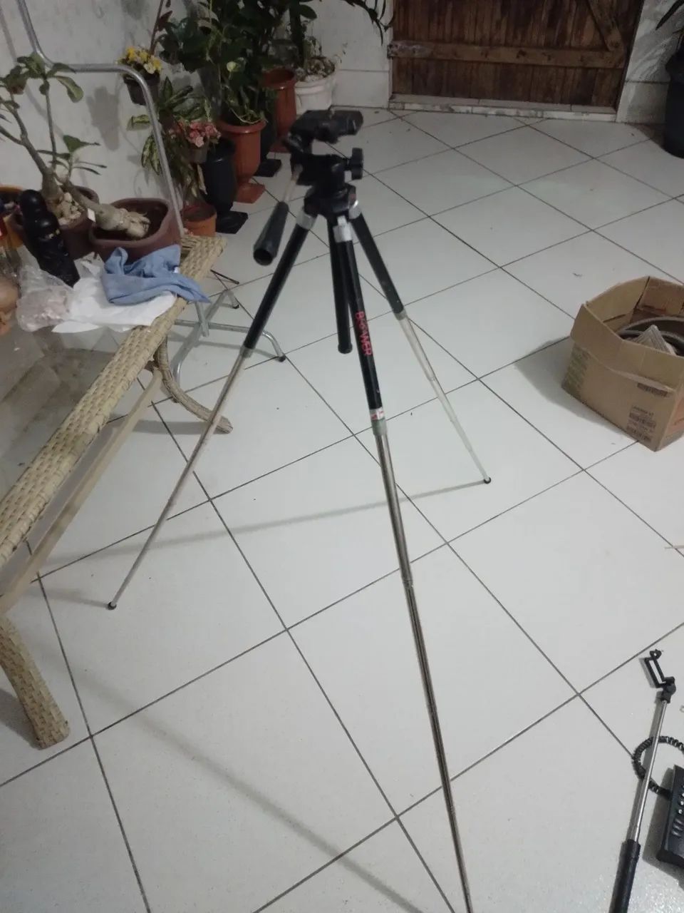 Tripe para cameras fotografica fikmadoras com defeito zap *