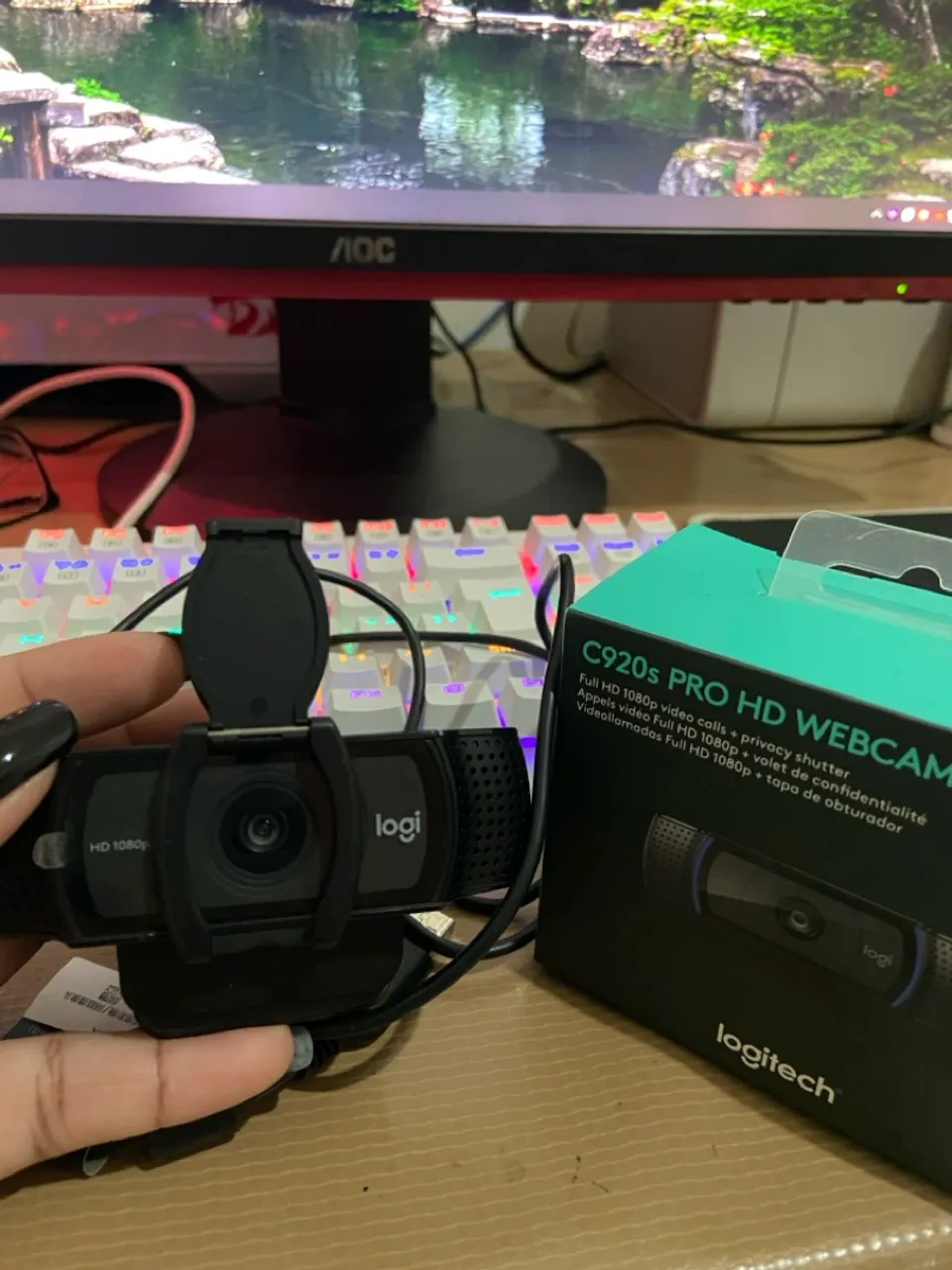 Webcam Logitech C920s Pro HD 1080p