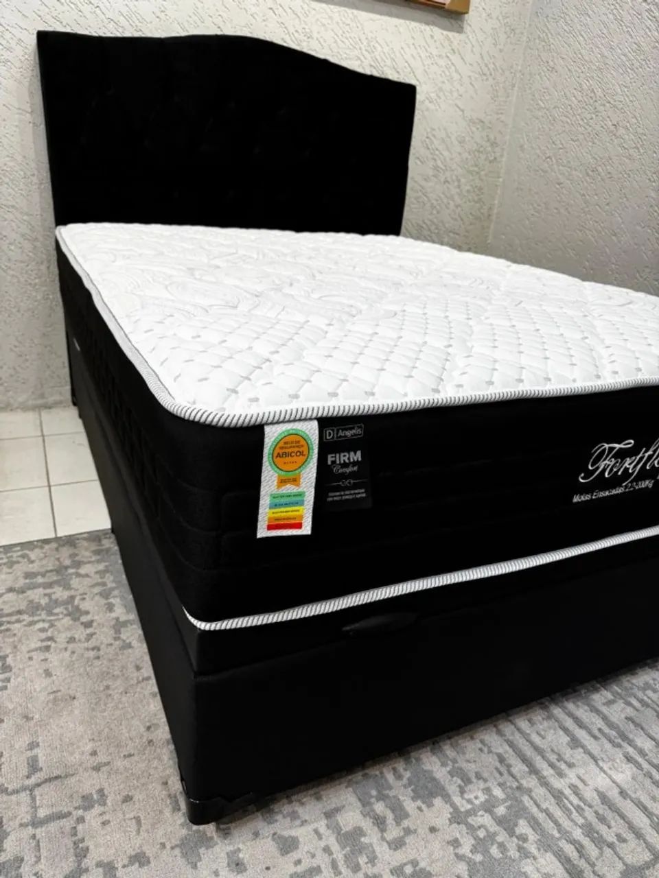 Colchão Casal Molas Ensacadas + Cama Box Baú - Foto 4