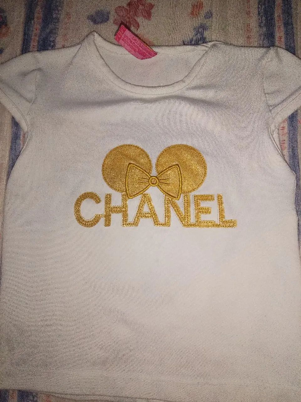Camiseta Infantil Minnie Chanel - Foto 2