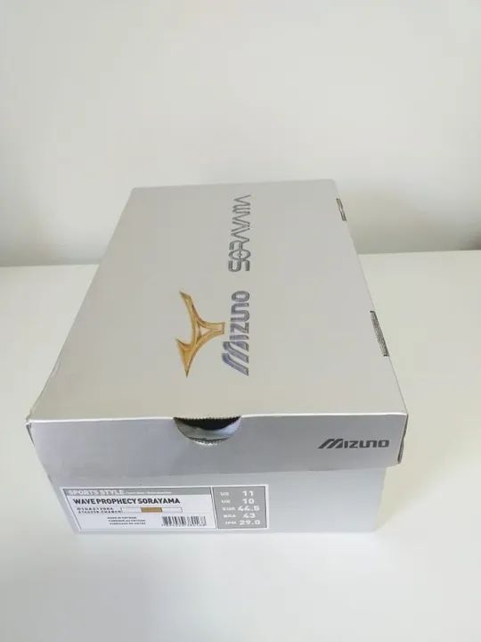 TÊNIS MIZUNO WAVE PROPHECY HAJIME SORAYAMA GOLD N. 43 - Foto 6