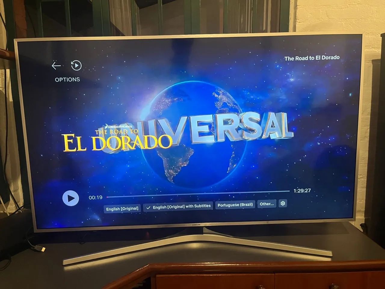 TV Samsung Smart 4K - UHD - 55 polegadass
