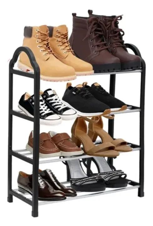 Sapateira de Metal 4 Andares - Foto 2
